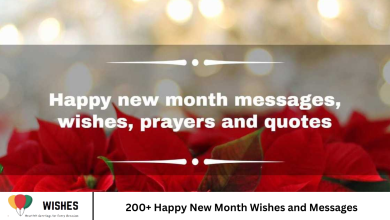 200+ Happy New Month Wishes and Messages