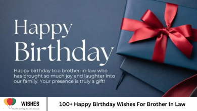 100+ Happy Birthday Wishes For Brother In Law