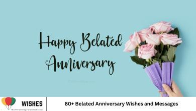 80+ Belated Anniversary Wishes and Messages