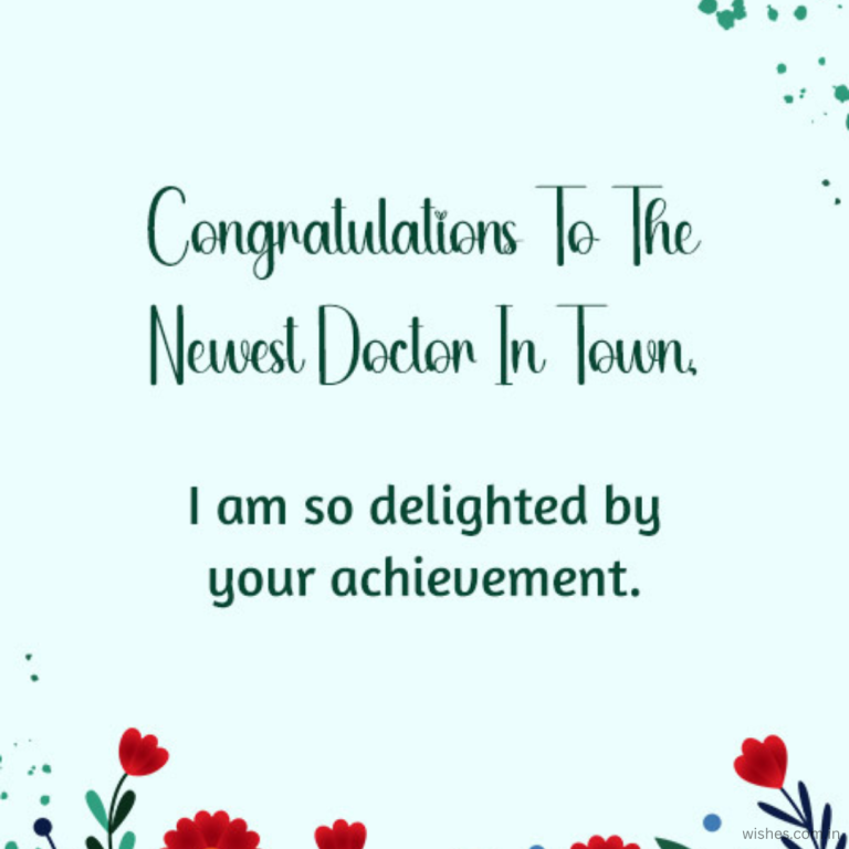 100+ Congratulations Messages For Becoming a Doctor - Wishes