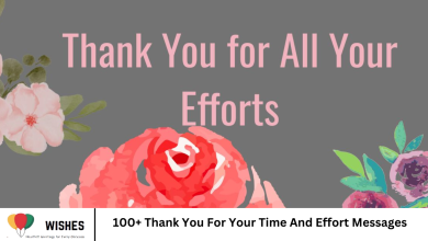 100+ Thank You For Your Time And Effort Messages