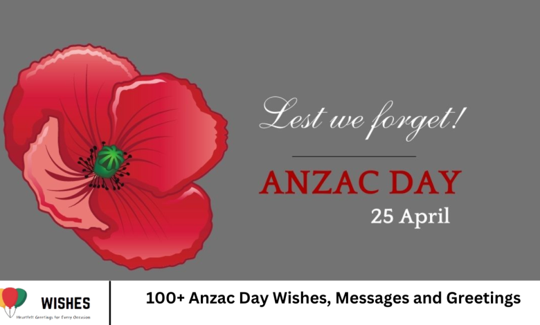 100+ Anzac Day Wishes, Messages and Greetings