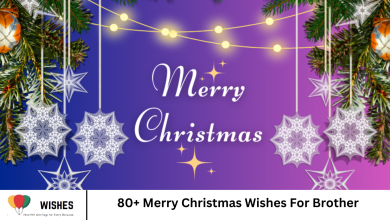 80+ Merry Christmas Wishes For Brother