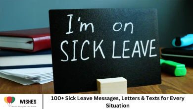 100+ Sick Leave Messages, Letters & Texts for Every Situation