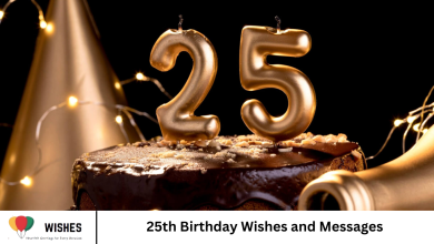 25th Birthday Wishes and Messages