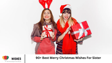 90+ Best Merry Christmas Wishes For Sister