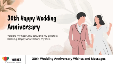 30th Wedding Anniversary Wishes and Messages