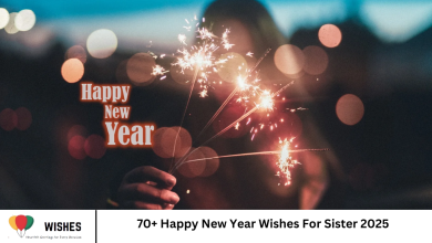 70+ Happy New Year Wishes For Sister 2025